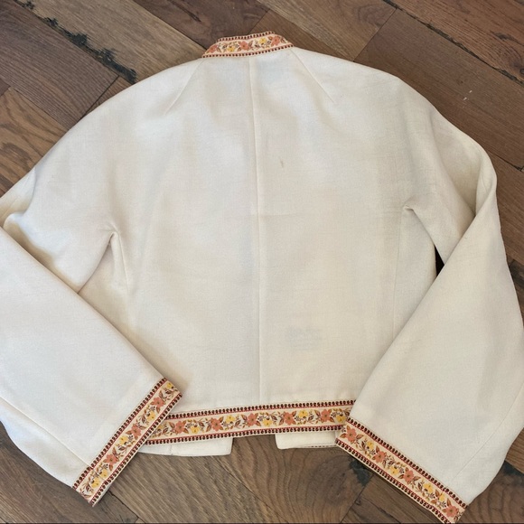 Lilli Ann Paris Women’s Embroidered Vintage Blazer Size Medium - Picture 9 of 10